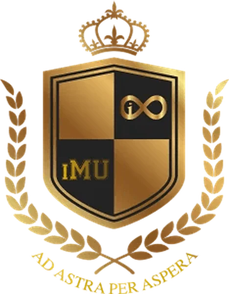 iMU crest: Ad Astra Per Aspera